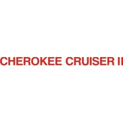 Piper Cherokee Cruiser II Aircraft Decal,Sticker 1''high x 15 1/2''wide!