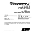 Piper PA-31T1 Cheyenne I Pilots Operating Handbook and Airplane Flight Manual 761-673_v84