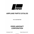 Piper PA-31--350 Chieftain Parts Catalog 761-487_v2017