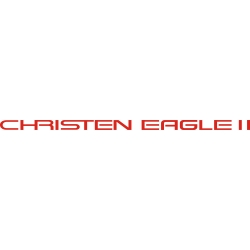 Christen Eagle II Aircraft Decal/Sticker 1''h x 18''w!