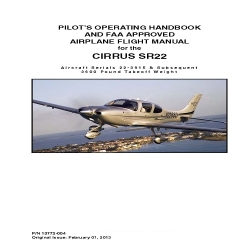 Cirrus SR22 Pilot's Operating Handbook and Airplane Flight Manual 13772-004