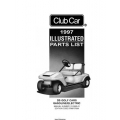 Club Car 1997 DS Golf Cars Illustrated Parts List 1019285-01