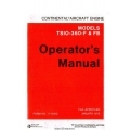 Continental TSIO-360-F and FB Aircraft Engine Operator's Manual 1978