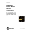 Lynx Cp-2500 Control Panel for ADS-B UAT Device 9080-17250 Installation Manual  0040-17251-01