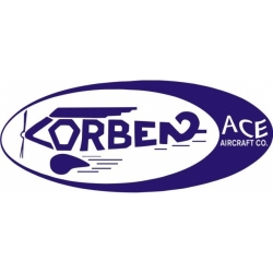 Corben Ace Aircraft Decal/Sticker 8.5"wide by 3.5"high!