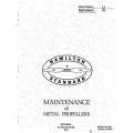 Hamilton Standard Metal Propellers Maintenance