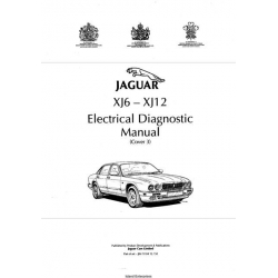 Jaguar XJ6_XJ12 (X300) Electrical Diagnostic Manual 1994 Cover 3 JJM1004 12/50