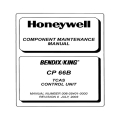 Bendix King CP 66B TCAS Control Unit Component Maintenance Manual 006-05401-0000