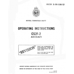 Grumman CS2F-2 Operating Instructions 1959-1963 MICN 3-35-11A (1)