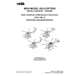 McDonnell Douglas Model 369D/E/FF-500/600N Helicopters Basic Handbook of Maintenance Instructions CSP-HMI-2_v09