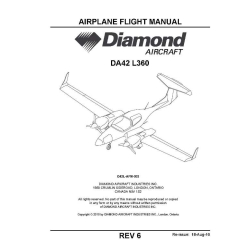 Diamond DA42 L360 Airplane Flight Manual D42L-AFM-002