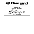 Diamond DA20-100 Katana JAR-VLA Flight Manual DA202-100-VLA