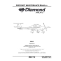 Diamond Aircraft DA20-A1 Maintenance Manual DA-201