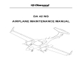 Diamond DA 42 NG Airplane Maintenance Manual 70215_v09