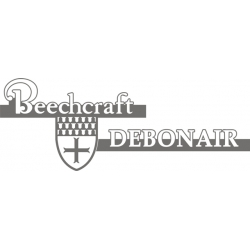 Beechcraft Debonair Emblem Aircraft Decal,Sticker!