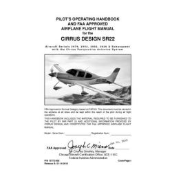 Cirrus Design SR22 Pilot's Operating Hanbook and  Airplane Flight Manual 13772-002