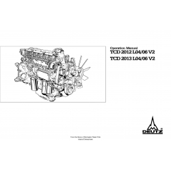 Deutz Engine TCD 2012-2013 L04-06 V2 Operation Manual 3121890