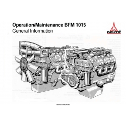 Deutz Engine BFM-1015 Operation and Maintenance Manual