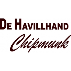 de Havilland Chipmunk Aircraft Logo,Decals!