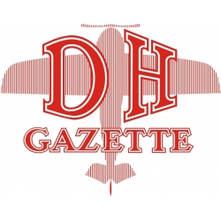 De Havilland Gazette Aircraft Logo,Decals!