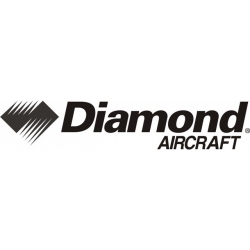 Diamond Aircraft Decal,Sticker 3 1/4''high x 19''wide!