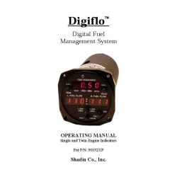 Shadin Digiflo Digital Fuel Management System Operating Manual 91052XP