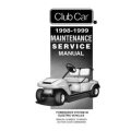 Club Car (1998-1999)   Power Drive System 48 Vehicle Maintenance and Service Manual 101968404