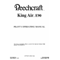 Beechcraft King Air E90 Pilot's Operating Manual 90-590012-5A8