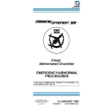 Cessna Citation VII Pilot's Abbreviated Checklist Emergency /Abnormal Procedures 65C7CL05EAP