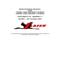 Jabiru 2200, 3300 Aircraft Engine Maintenance Manual JEM0002-11