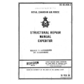 Beechcraft Model 18 RCAF  Expeditor 3 Series (3N, 3NM, 3T and 3TM) Structural Repair Manual EO05-45B-3 1954-1966