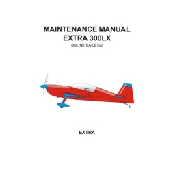 Extra 300LX Maintenance Manual Doc.No.EA-0E702 2nd Edition