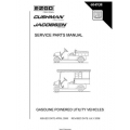 Ezgo Gasoline Powered Utility Vehicle Service Parts Manual (2006-2008) 604938