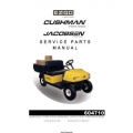 Ezgo Gasoline Powered Utility Vehicle Service Parts Manual (2006-2007) 604710