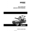 Ezgo RXV Gasoline Service Parts Manual (2008) 607976