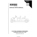 Ezgo TXT 5E Electric Powered Personnel Service Parts Manual (2007) 620272