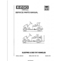 Ezgo Electric and DCS TXT Vehicles Service Parts Manual (1997-1998) 28405-G01