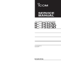 ICOM IC-F5121D, IC-F5122D, IC-F5123D VHF Mobile Transceivers Service Manual