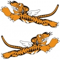Flying Tiger Decal/Sticker 16.5''w x 7''h! 