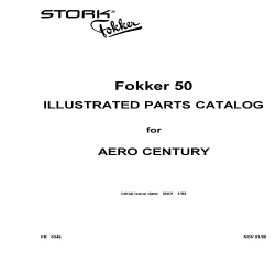 Fokker 50 Illustrated Parts Catalog