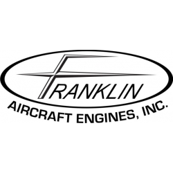 Franklin Aircraft Engines Inc. Decal/Sticker 4.9" high by 11.5" wide!