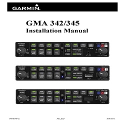 Garmin 342-345 Installation Manual 190-01878-02_v23