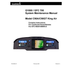 Garmin G1000/GFC700 System Maintenance Manual C90A/C90GT King Air 190-00682-01_v2008