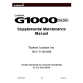 Garmin G1000 NXi Embraer Phenom P100 System Maintenance Manual 190-02545-02