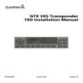 Garmin GTX 3X5 Transponder TSO Installation Manual 190-01499-02_v24