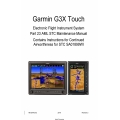 Garmin G3X Touch Electronic Flight Instrument System Part 23 AML STC Maintenance Manual 190-02472-02