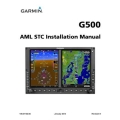 Garmin G500 AML STC Installation Manual 190-01102-06_v2013