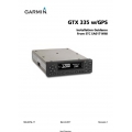 Garmin GTX 335 w/GPS From STC SA01714WI Installation Guidance 190-00734-17