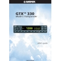 Garmin GTX 330 Mode S Transponder Pilot's Guide 190-00207-00