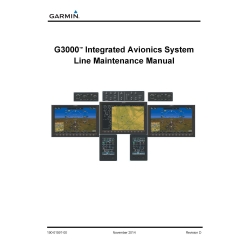 Garmin G3000 Integrated Avionics System Line Maintenance Manual 190-01597-00